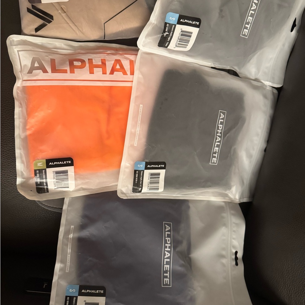 New NWT NIB Alphalete shorts bundle small sm s